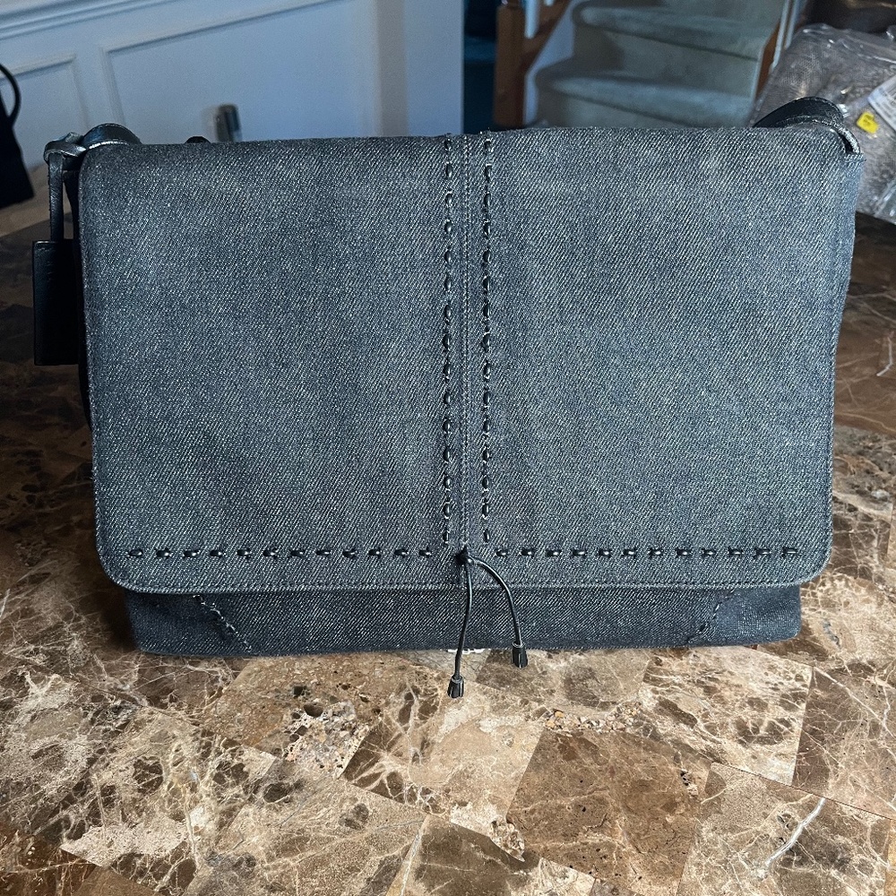 Ralph Lauren Black Denim Crossbody